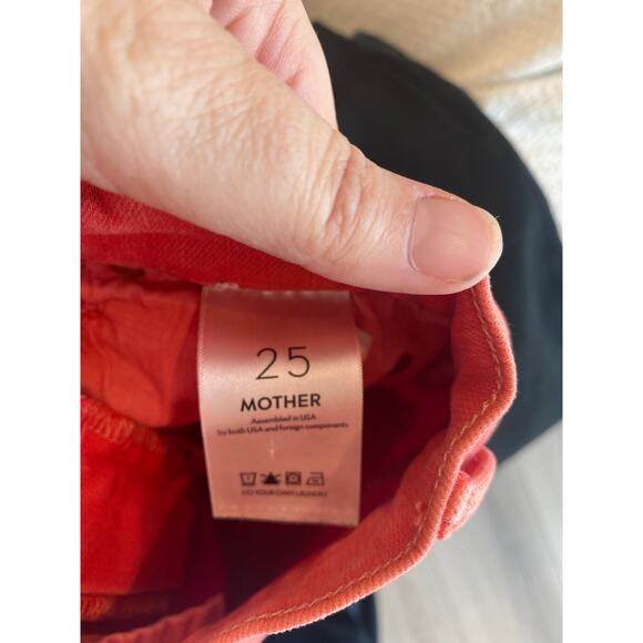 Mother Swooner Ankle Fray Jeans Rascal Ankle Fray Come Out & Play size 25 - Picture 5 of 6